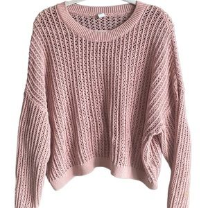 Old Navy Pink Crew Neck Sweater